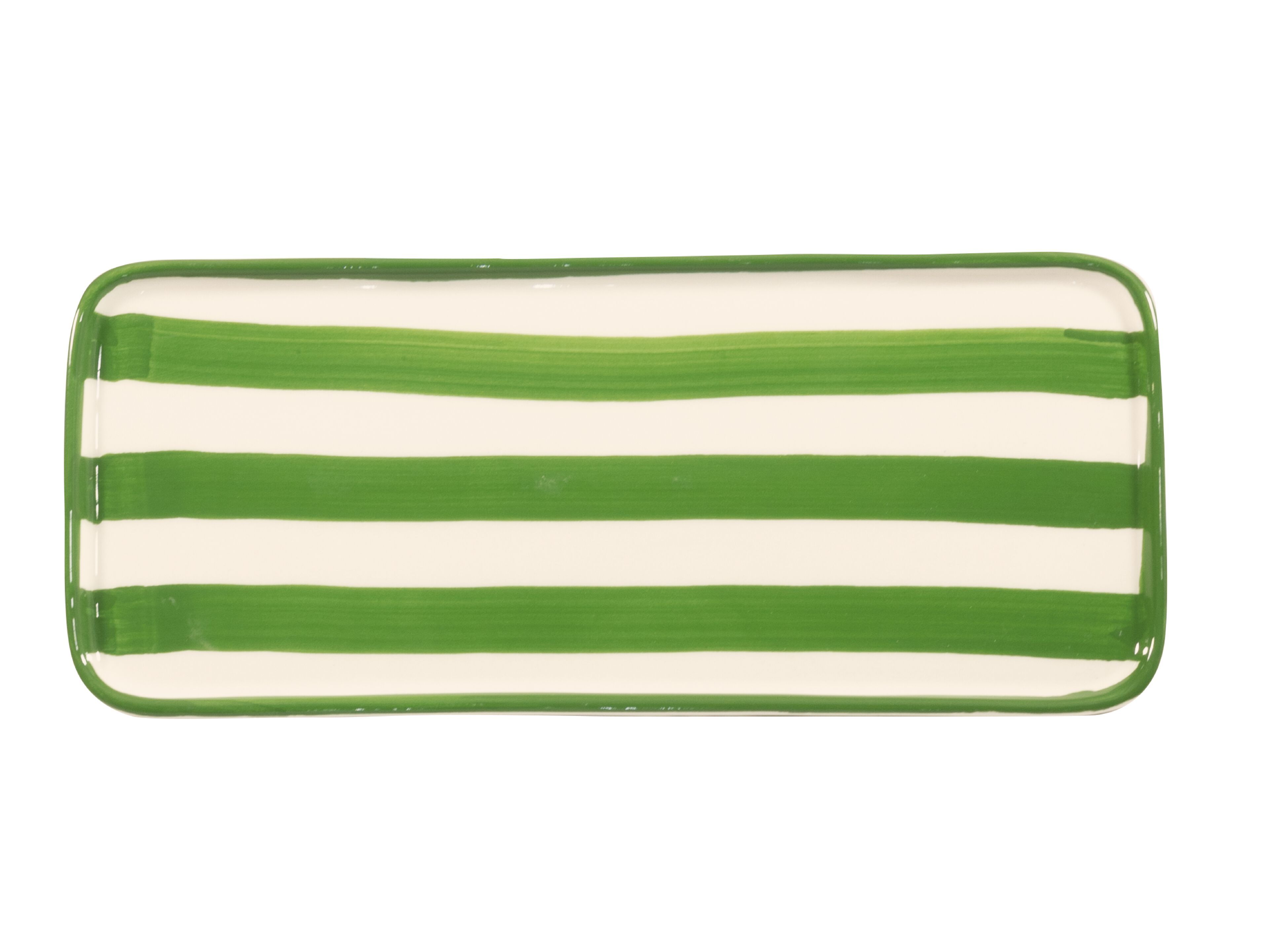 Керамическая прямоугольная тарелка Zafferano Лидо ARCH-00004092