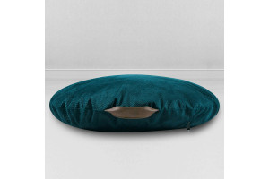 19470804 Мешок для сидения подушка-сидушка мебельная ткань киви глубокая бирюза si_546 mypuff