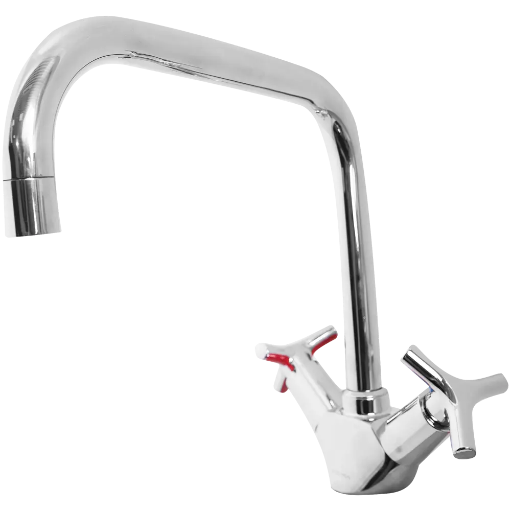 Смеситель для кухни Vidima Trinity 24.1 см цвет хром STLM-2028665 - Вид №2