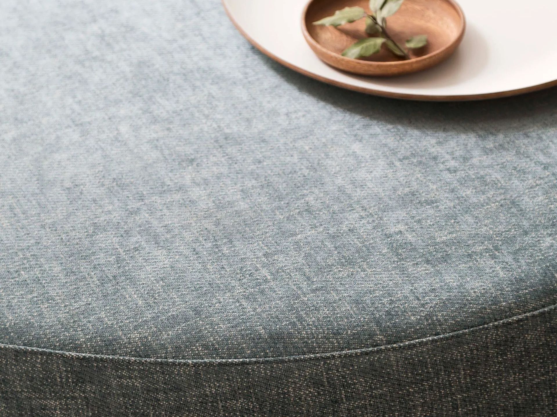 Круглый пуф из ткани Alf DaFrè DENNY ARCH-00087006 - Вид №9