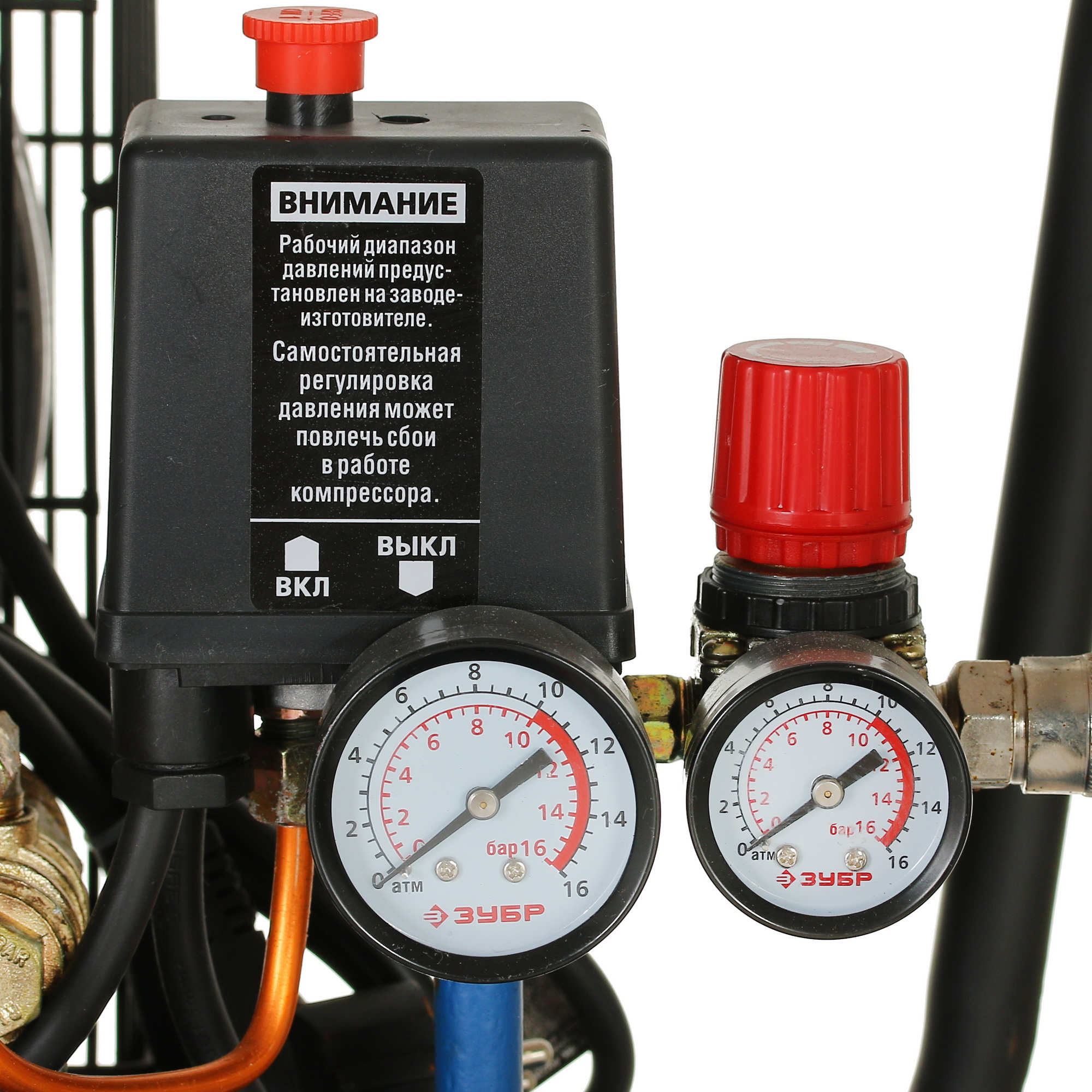 Компрессор поршневой масляный Зубр ЗКПМ-440-50-Р-2.2 1264360 STDN-0062259 - Вид №3