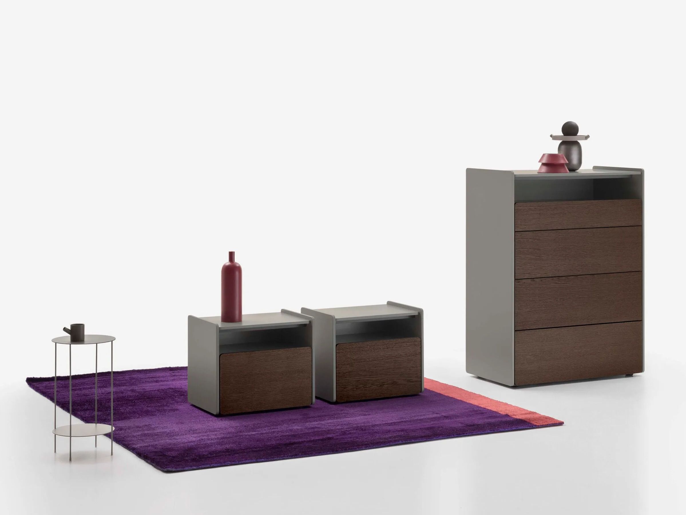 Деревянная тумбочка с ящиками Alf DaFrè Ray ARCH-00058293 - Вид №7