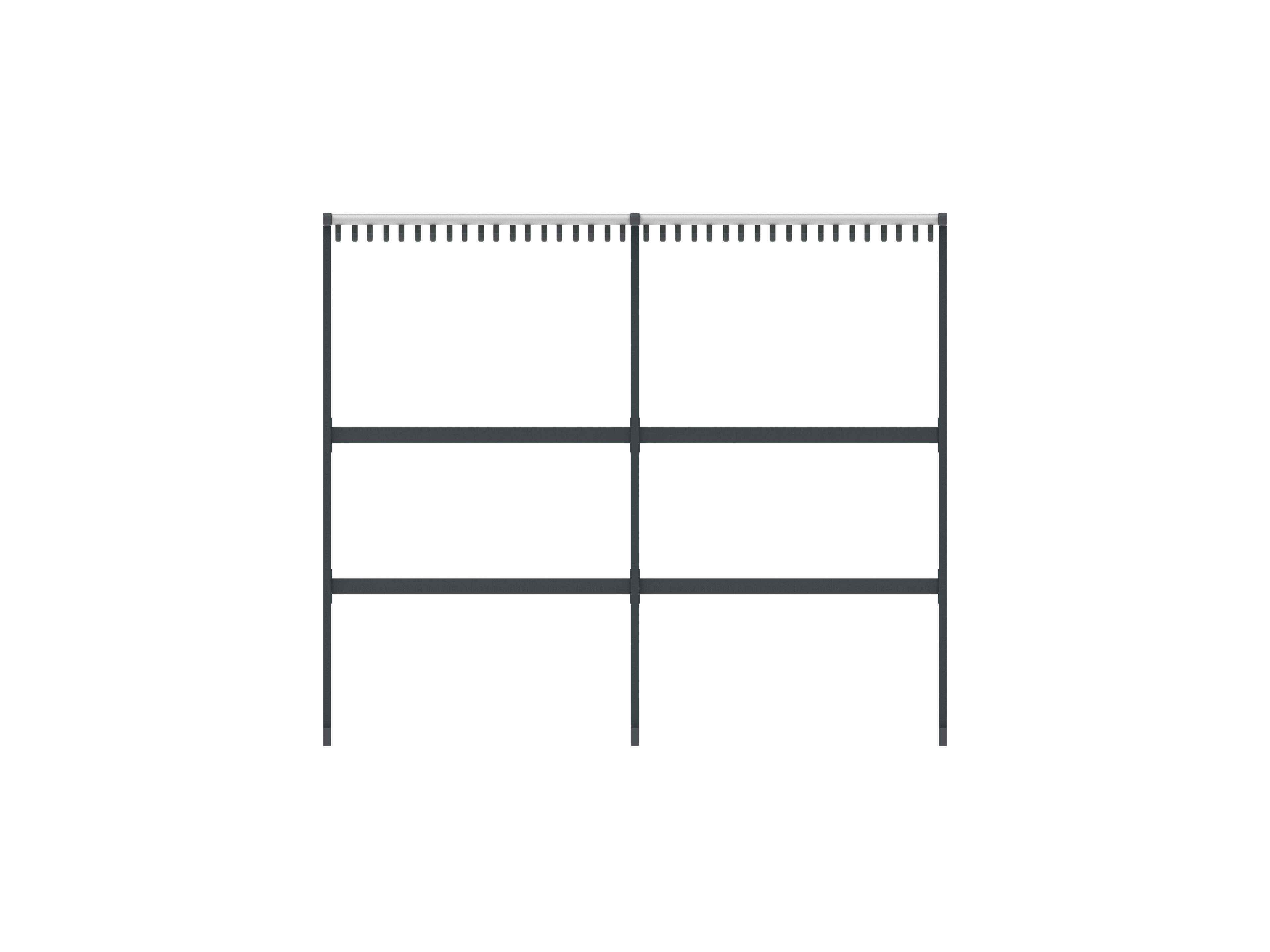 Стальная напольная вешалка с порошковым покрытием FUNCTIONALS Tertio ARCH-00004478 - Вид №6