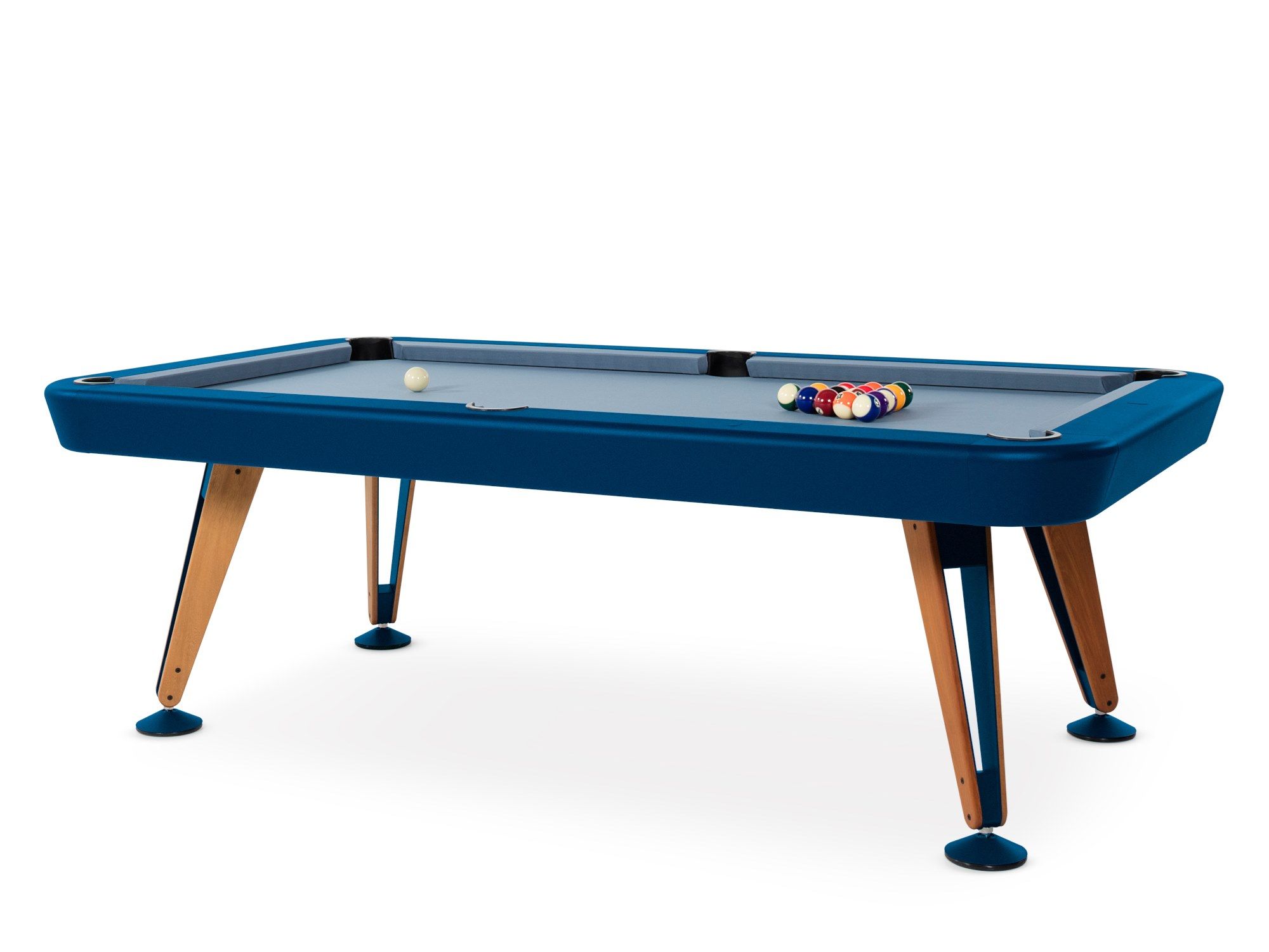 Стальной и ироко крытый бильярдный стол RS Barcelona диагональ ARCH-00007019 - Вид №9