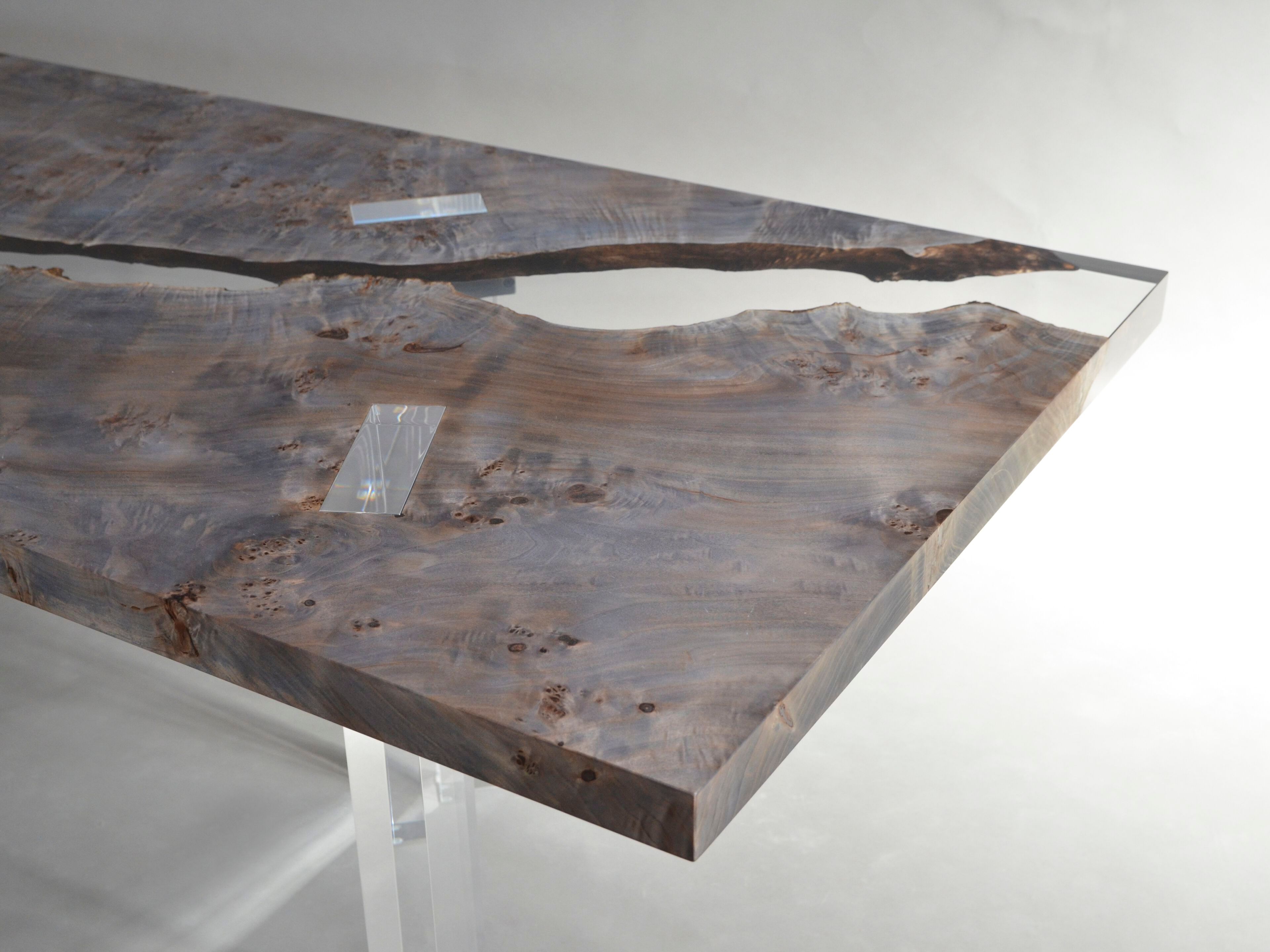 Прямоугольный стол из тополя и смолы alcarol Geomorphic 2023 ARCH-00065850 - Вид №6