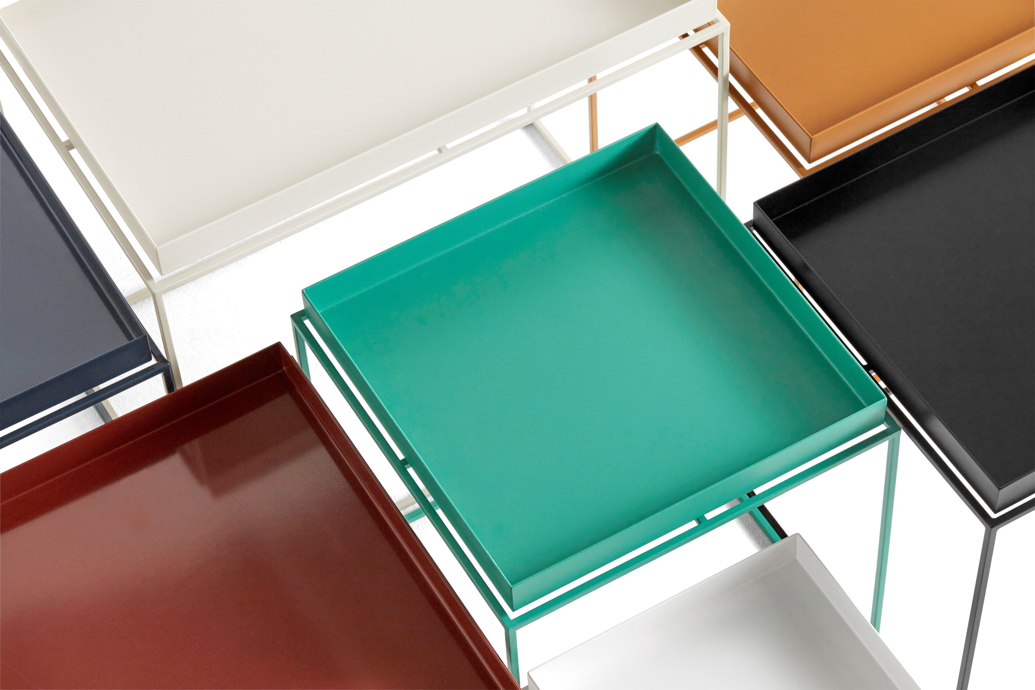 Квадратный стальной журнальный столик с подносом Hay Tray Table ARCH-00134098 - Вид №35