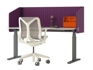 Рециркулированная пластиковая панель перегородки стола