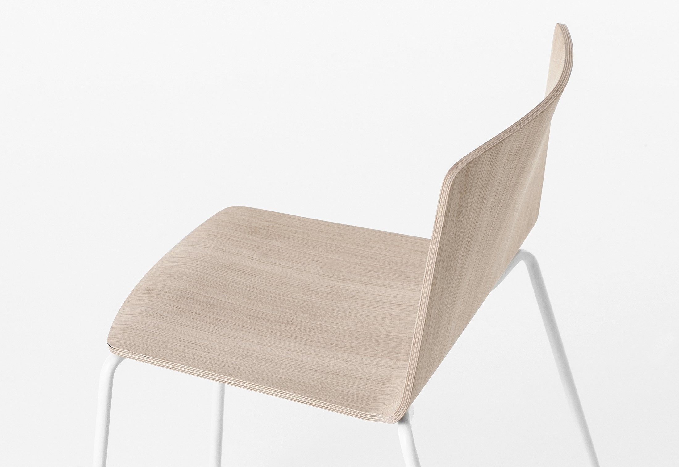 Деревянный штабелируемый стул Kristalia рама ARCH-00113937 - Вид №1