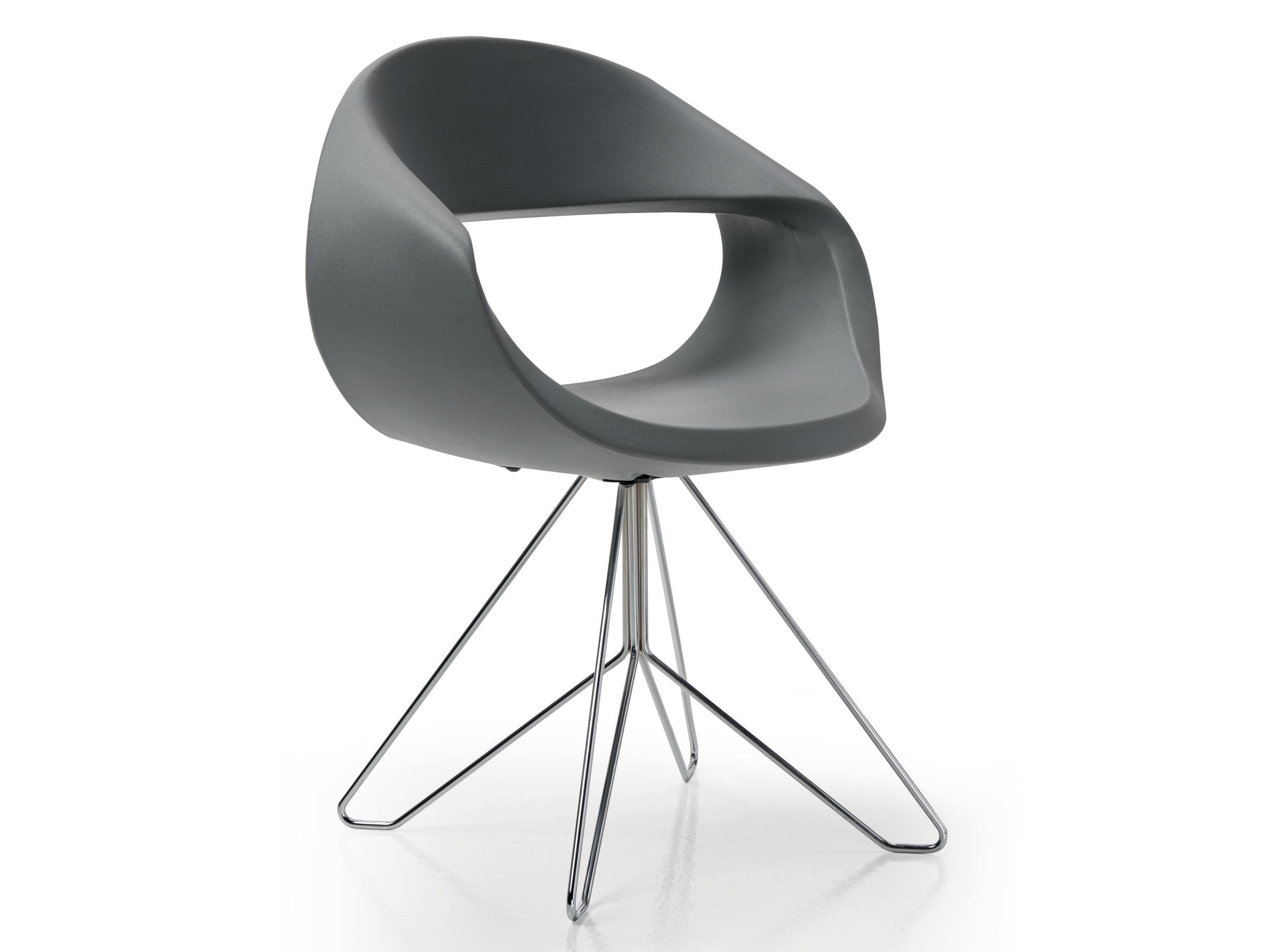 Стул из полипропилена на стальной зажимной основе BBB BABA ARCH-00073690