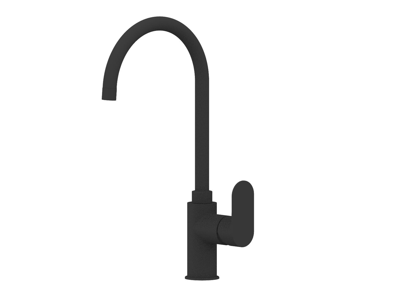 Смеситель для кухни на одно отверстие с поворотным изливом Rubinetterie Frattini Lea ARCH-00034191