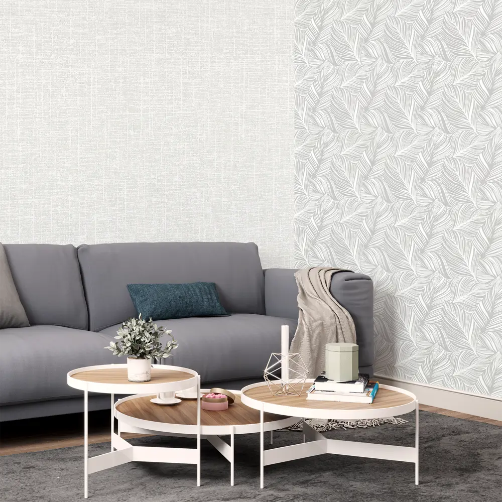 Обои флизелиновые Palitra Home Tilia серые 1.06 м HC31188-14 STLM-2107617 - Вид №3