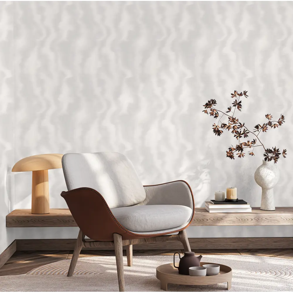 Обои флизелиновые Артекс Злата 1 серо-бежевые 1.06 м 11427-04 STLM-2015119 - Вид №5