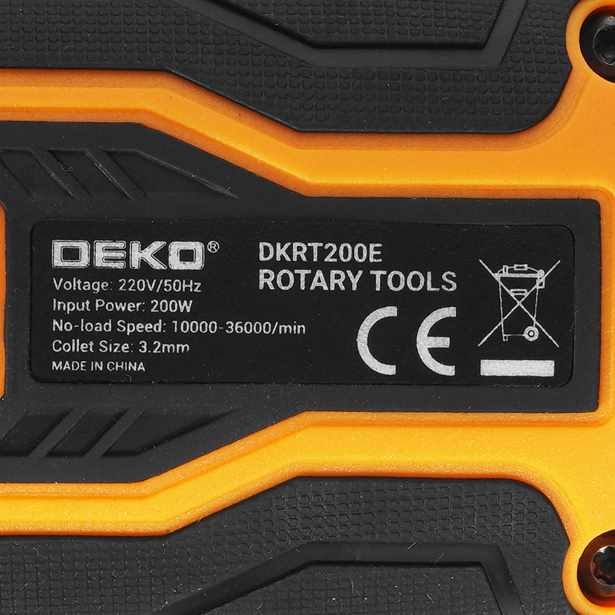 Гравировальная машина DEKO DKRT200E 063-1410 желтый 5304310 STDN-0102268 - Вид №2