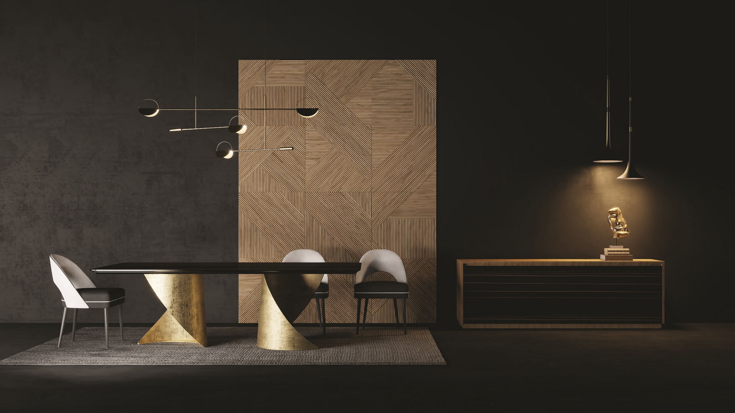 Деревянный прямоугольный стол CASA +39 ENCORE Italia ARCH-00065801 - Вид №2