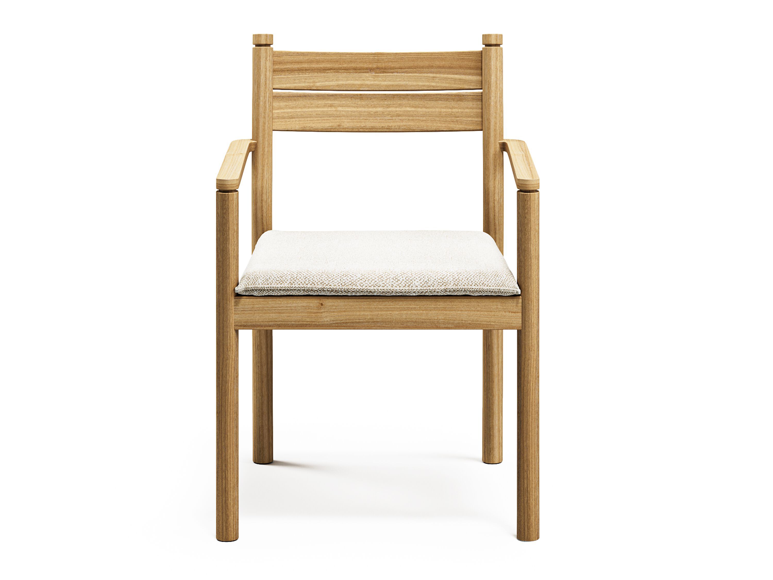 Деревянный штабелируемый садовый стул с подлокотниками Atmosphera Панама ARCH-00144422 - Вид №9