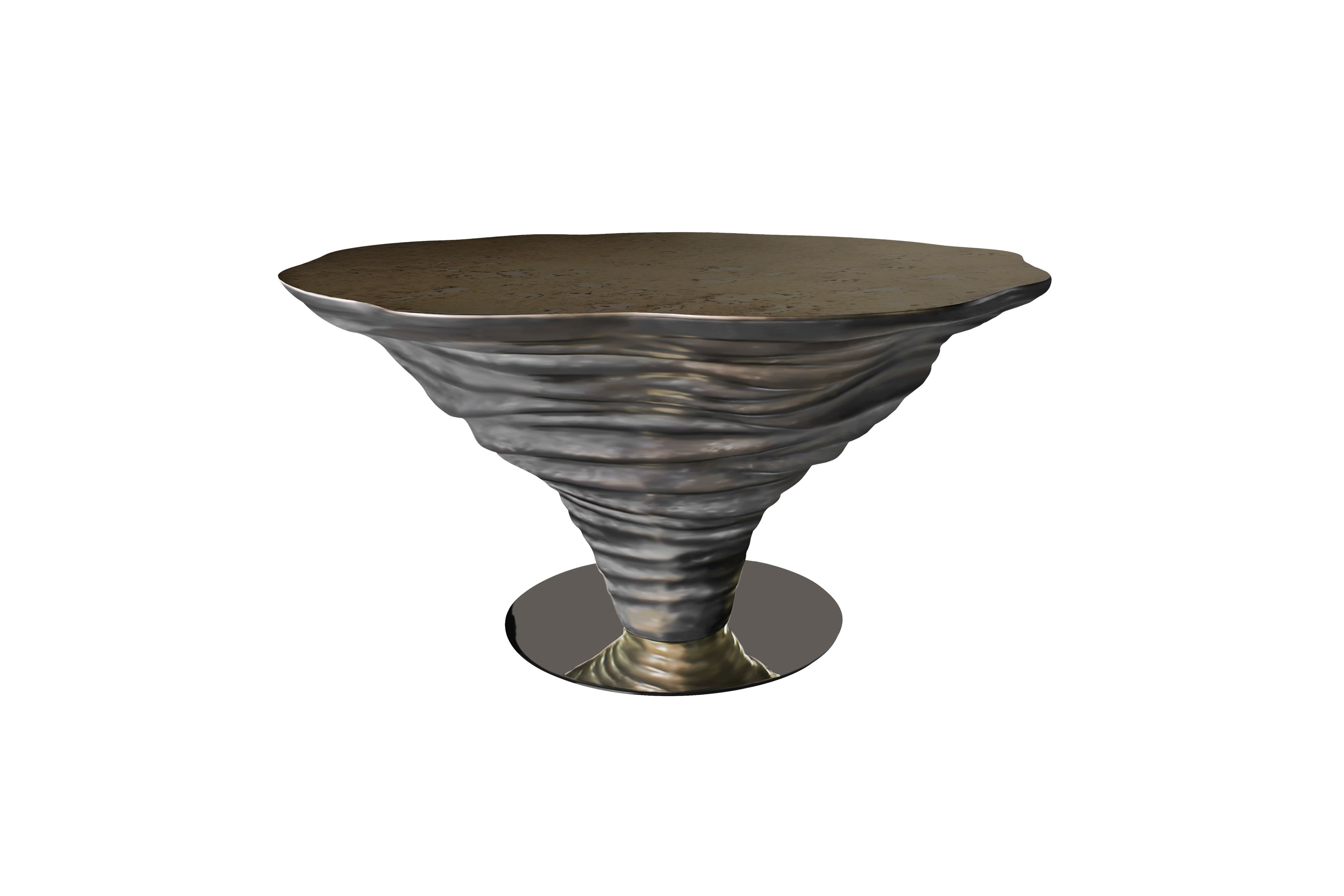 Круглый стол из стекловолокна KARPA KENYA K1380A ARCH-00091438 - Вид №5