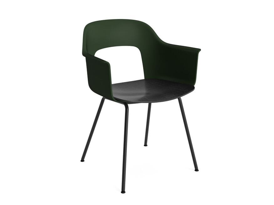 Подлокотник из полипропилена с деревянным сиденьем Hay макет ARCH-00131478 - Вид №27