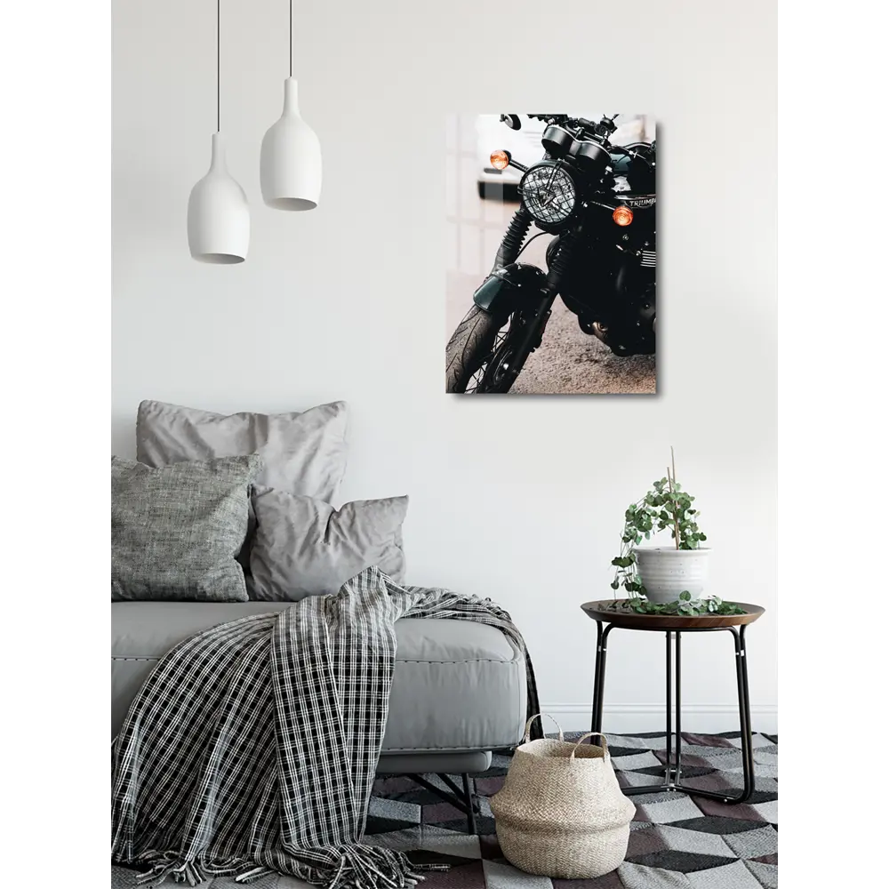 Картина на стекле "Мотоцикл" 60x80 см 82924217 STLM-2043678 ARTABOSKO  - Вид №4