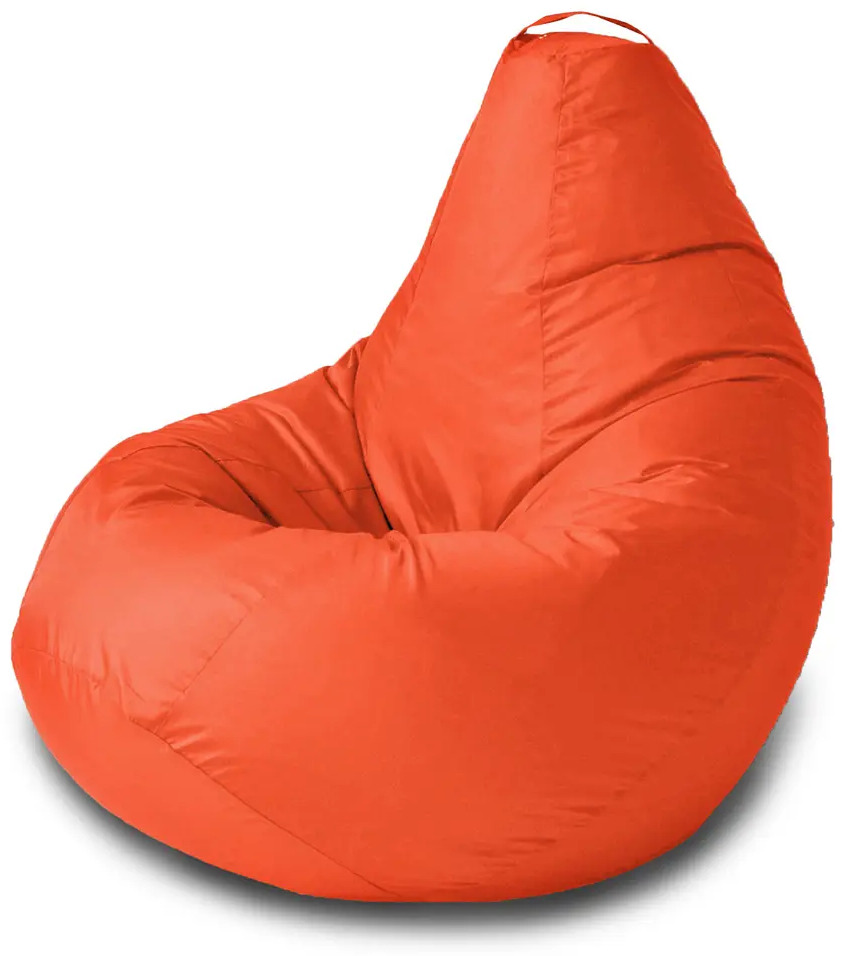 90662809 Мягкое кресло-мешок Mypuff bbb_021 XXXXL Комфорт, большой оксфорд, апельсин STLM-0328070
