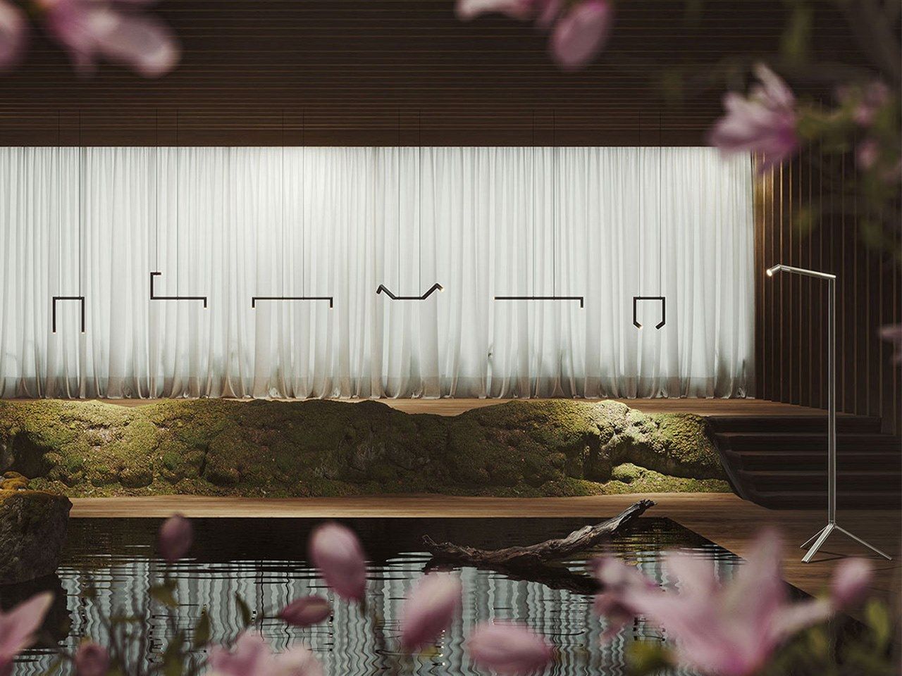 Регулируемая алюминиевая светодиодная напольная лампа Rakumba Hangman ARCH-00128980 - Вид №3