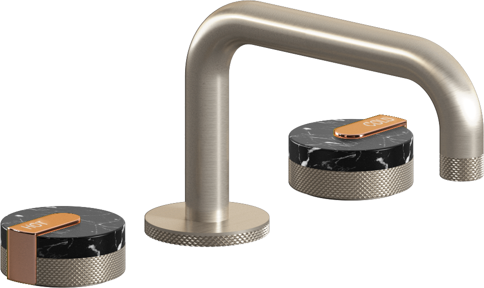 E-11510-R2MB-L1RG-BNi Смеситель для умывальника на 3 отвертия GRAFF MOD+