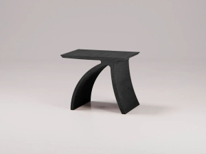 Прямоугольный бетонный журнальный столик