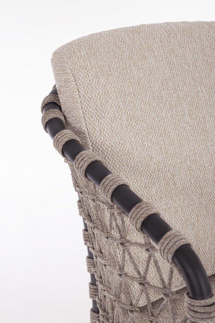 Веревочный садовый стул со встроенной подушкой BIZZOTTO Eularia ARCH-00022493 - Вид №5