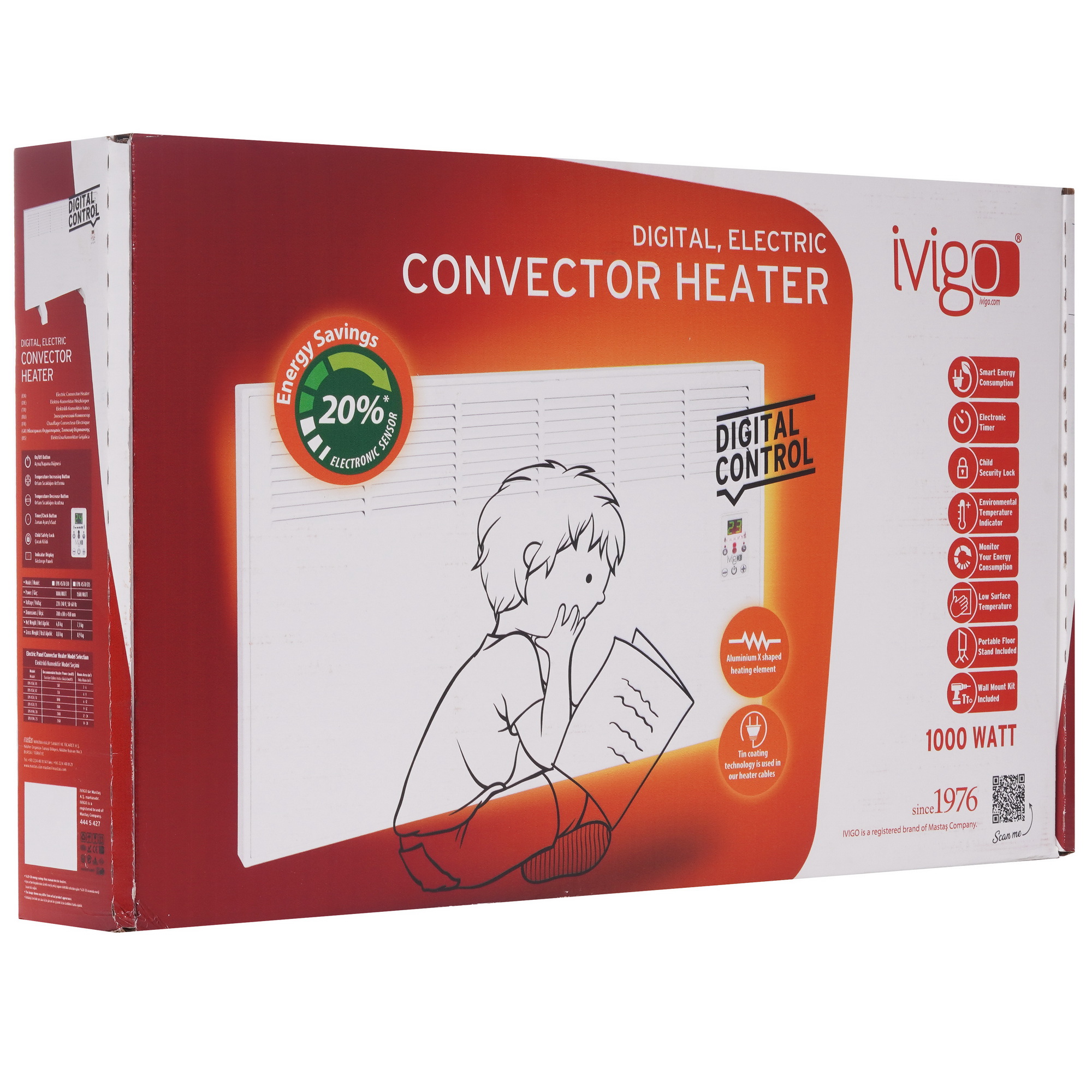 9935431 Конвектор iVigo EPK4570E10 STDN-0061217 - Вид №11