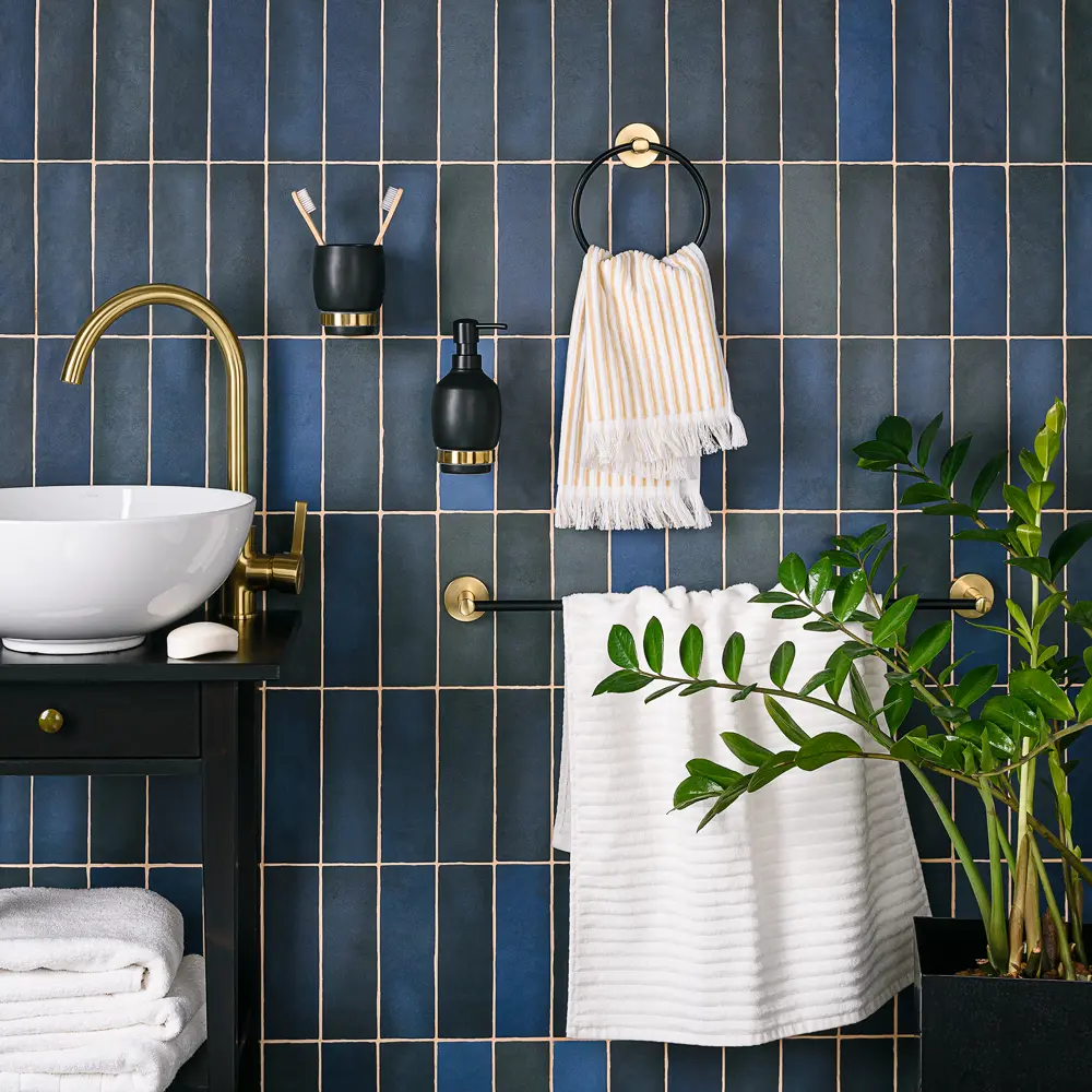 Дозатор для жидкого мыла Moroshka Oro Nero цвет чёрный/золотой STLM-2100588 - Вид №7