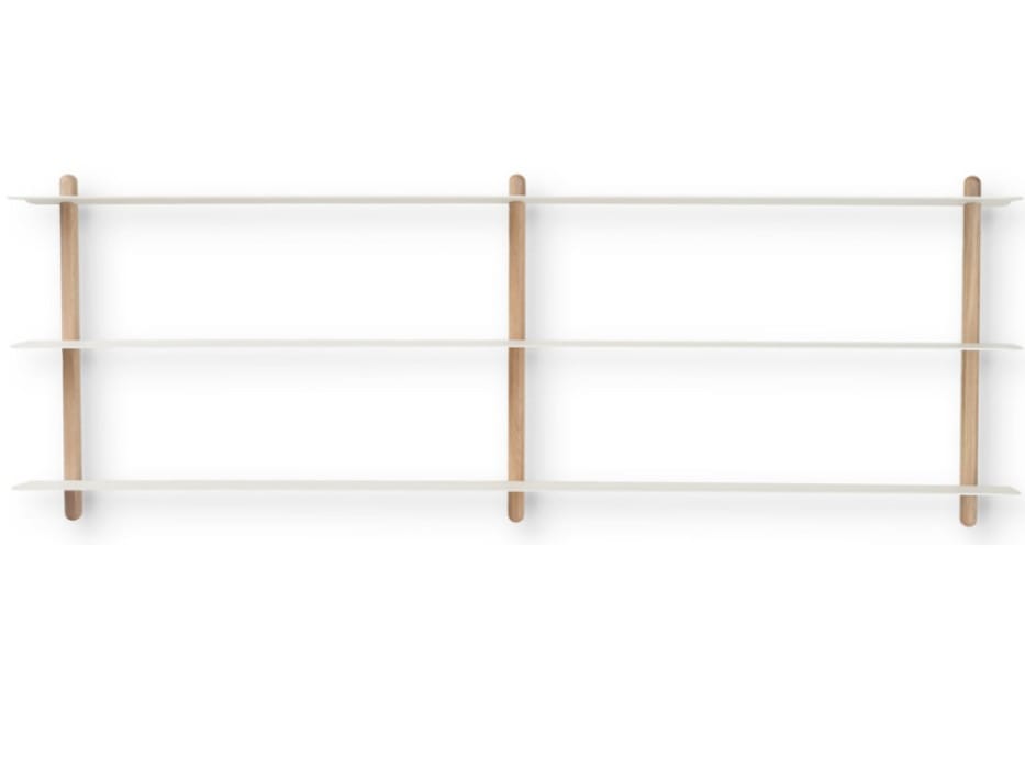 Стальной и деревянный настенный книжный шкаф Gejst Nivo ARCH-00024242