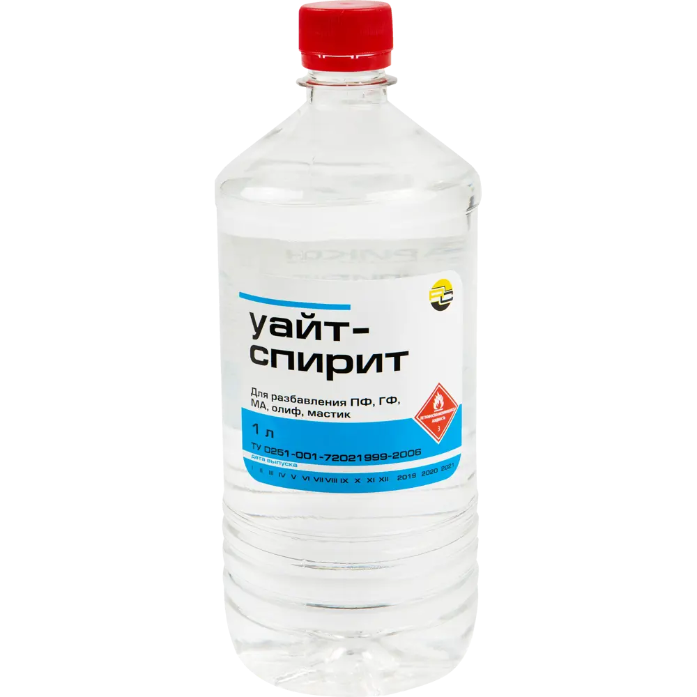 Растворитель Уайт-спирит АРИКОН 1 л для лакокрасочных материалов 15609441 STLM-0006116