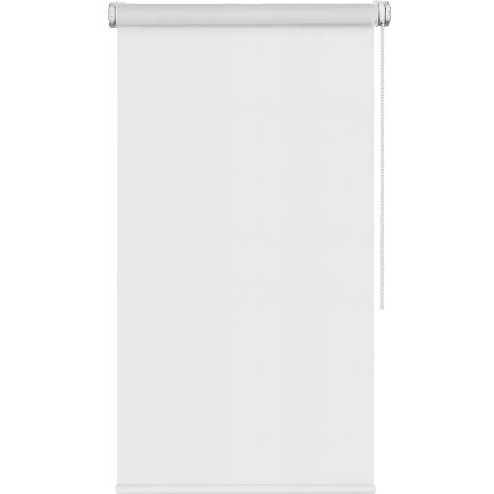 Штора рулонная Inspire Шантунг 40x160 см белая STLM-2051487 - Вид №1