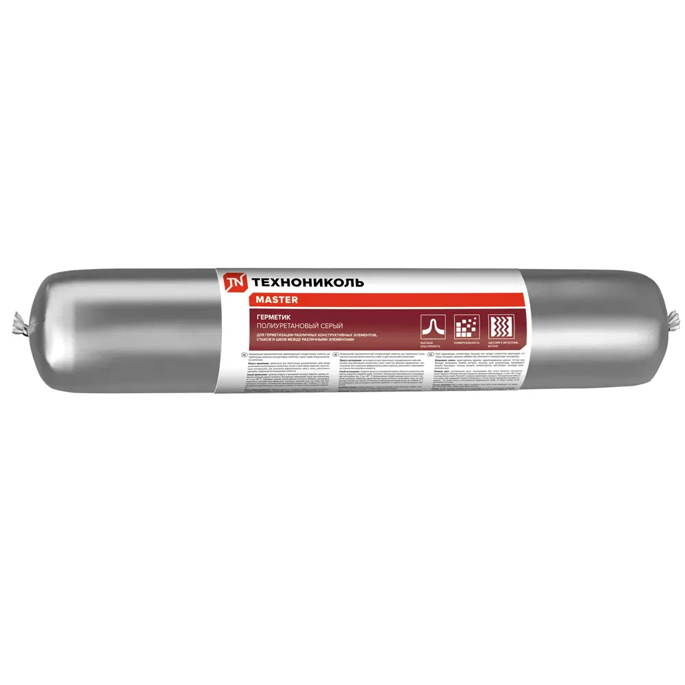 Герметик полиуретановый Технониколь Master серый 600 мл STLM-2085581