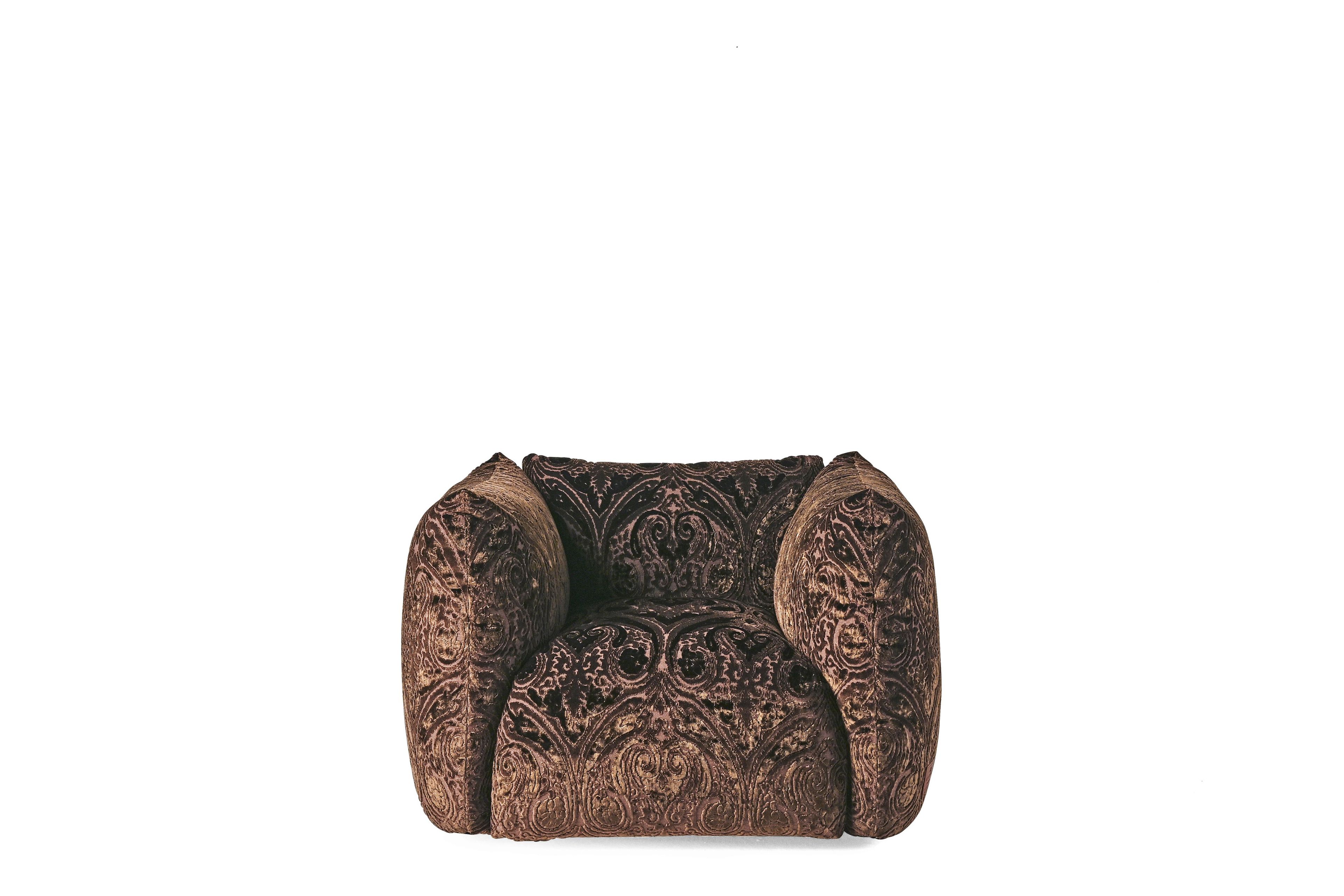 Тканевое кресло с подлокотниками ETRO Home Interiors Cushy ARCH-00085449 - Вид №12