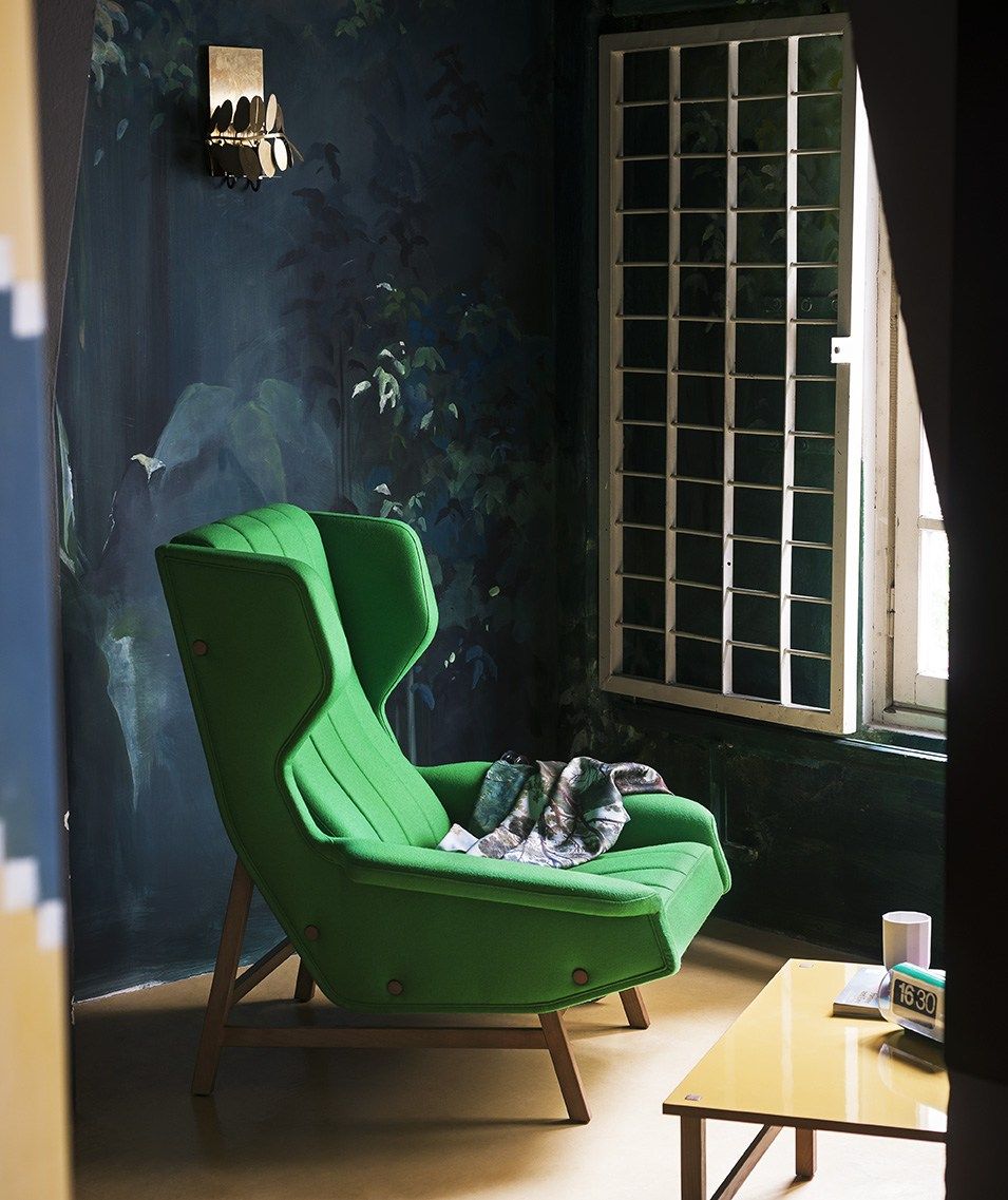 Тканевое кресло с подлокотниками Tacchini ARCH-00117551 - Вид №4