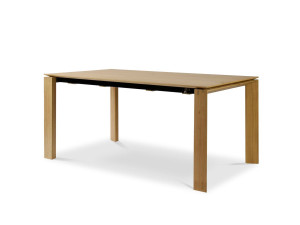 Выдвижной прямоугольный стол из дуба