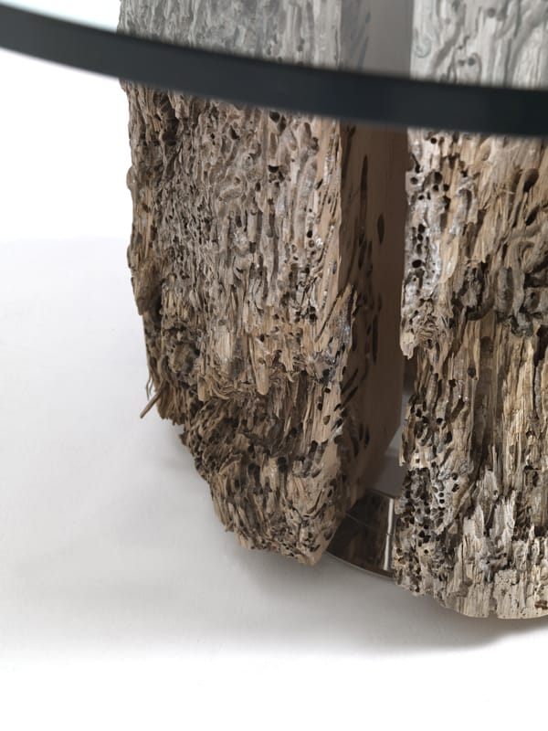 Круглый стеклянный журнальный столик Riva 1920 Briccole ARCH-00047039 - Вид №5