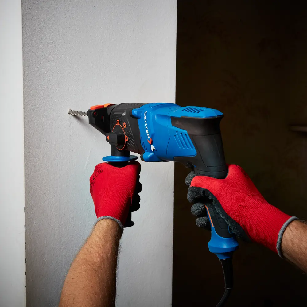 Перфоратор сетевой SDS-plus Dexter 5 800RH2-30.5, 800 Вт, 2.9 Дж STLM-2091915 - Вид №12