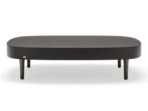 Деревянный шпон прямоугольный низкий журнальный столик