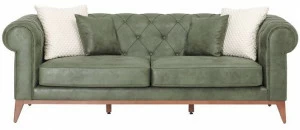 Enza Home Тафтинговый 3-местный диван из ткани Chelsea