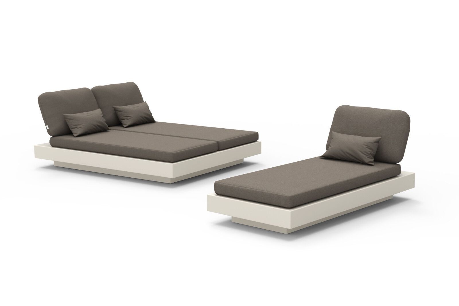 Садовая кровать из Sunbrella® и стекловолокна GANSK ARCH-00062374 - Вид №3