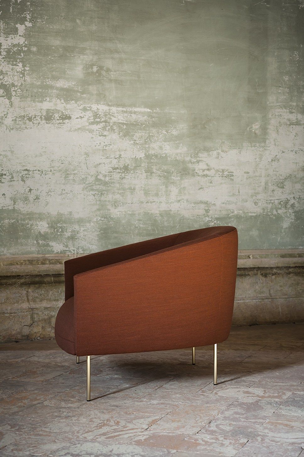 Тканевое кресло с подлокотниками Tacchini Рим ARCH-00128360 - Вид №3