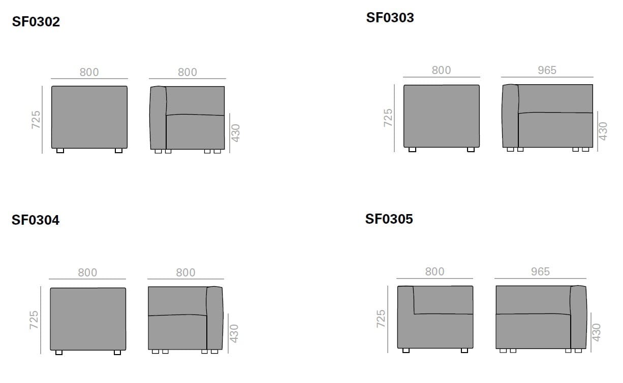 Угловое кресло Andreu World гайка ARCH-00036291 - Вид №2
