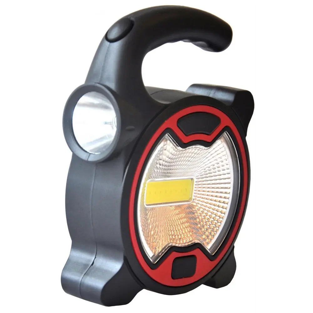 Прожектор светодиодный Ritter 6 Вт COB и 1 LED-светодиод 6500К IP23 переносной на батарейках 82660762 STLM-2174081 