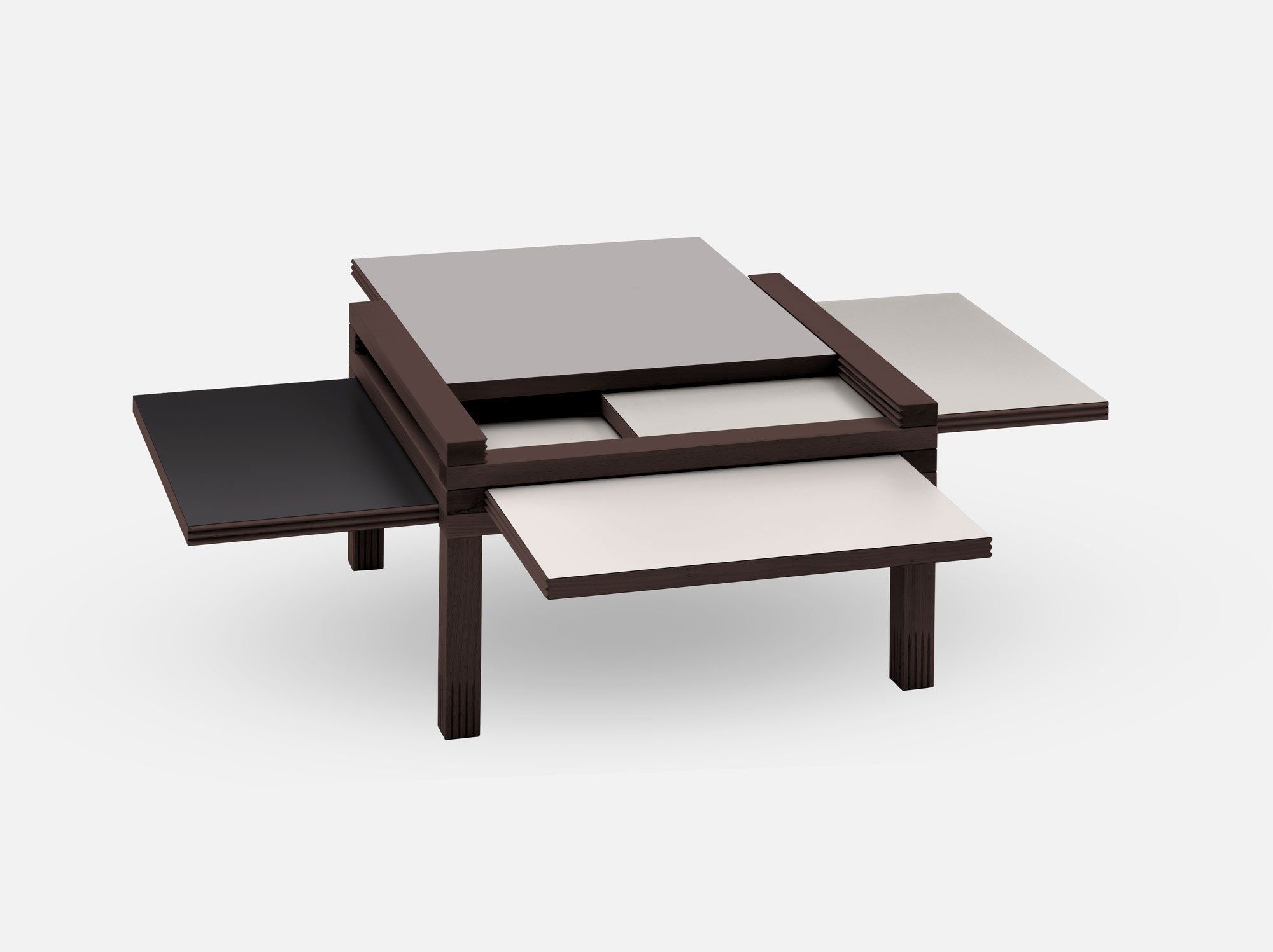 Низкий журнальный столик из массива дерева SCULPTURES JEUX Par ARCH-00033855 - Вид №9