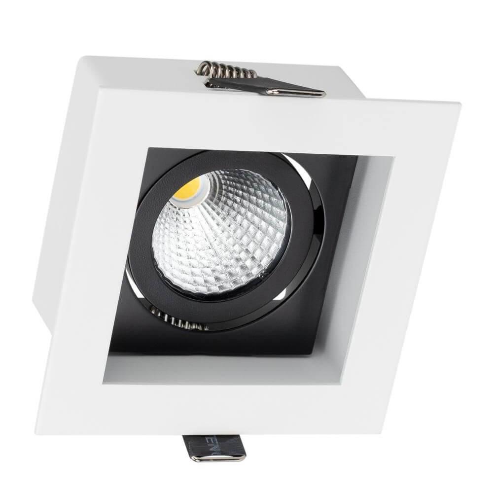 024124 Встраиваемый светодиодный светильник -S102x102-9W White Arlight CL-Kardan