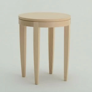 Very Wood Овальный деревянный журнальный столик современный стиль для контракта Onda