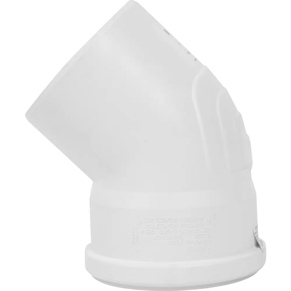 Отвод ø 110x45° Rehau Raupiano полипропилен 123136 STLM-2023238 - Вид №1