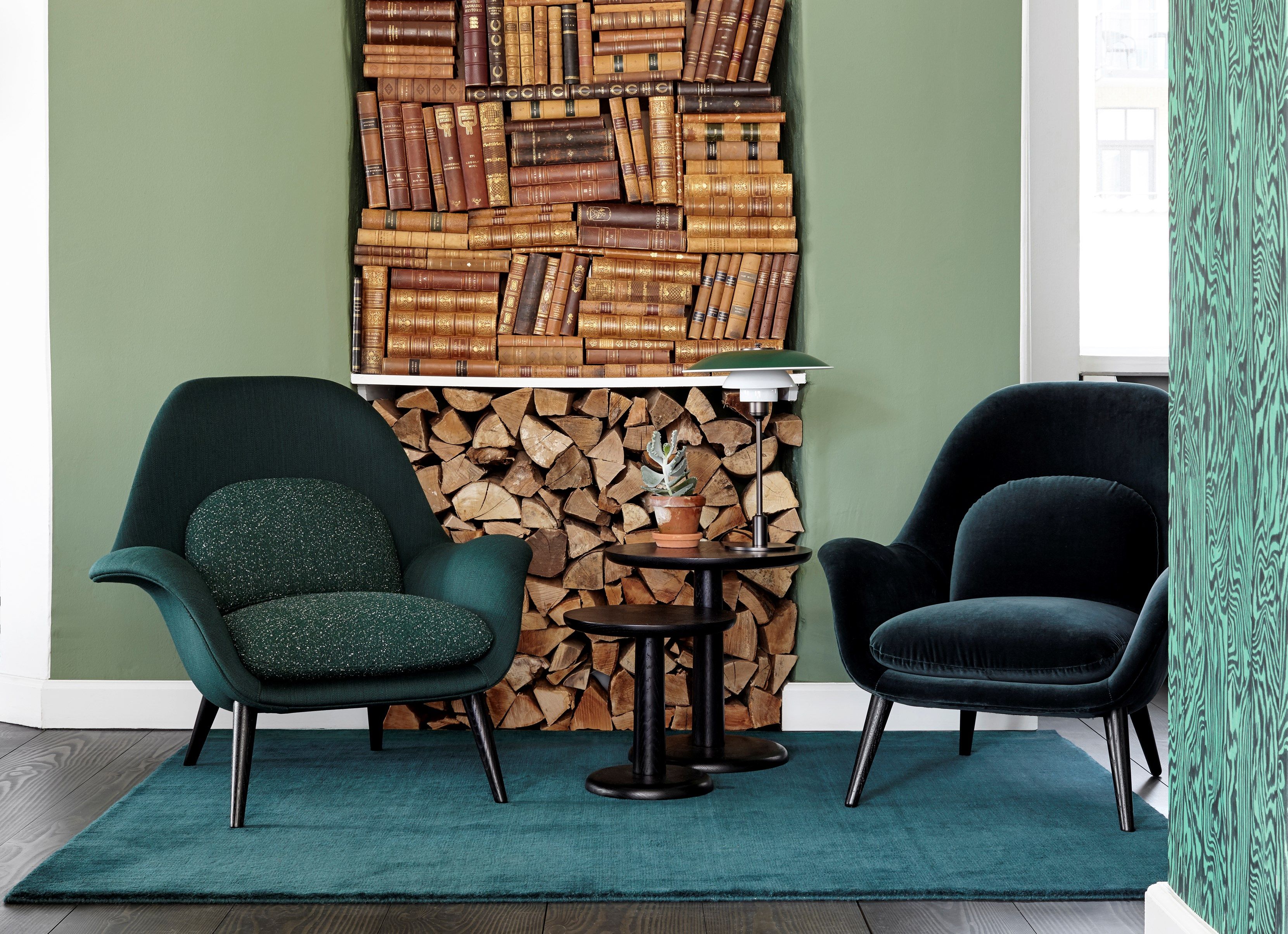 Настольная лампа из опалового стекла Ph PH 3½-2½ ARCH-00074859 - Вид №3