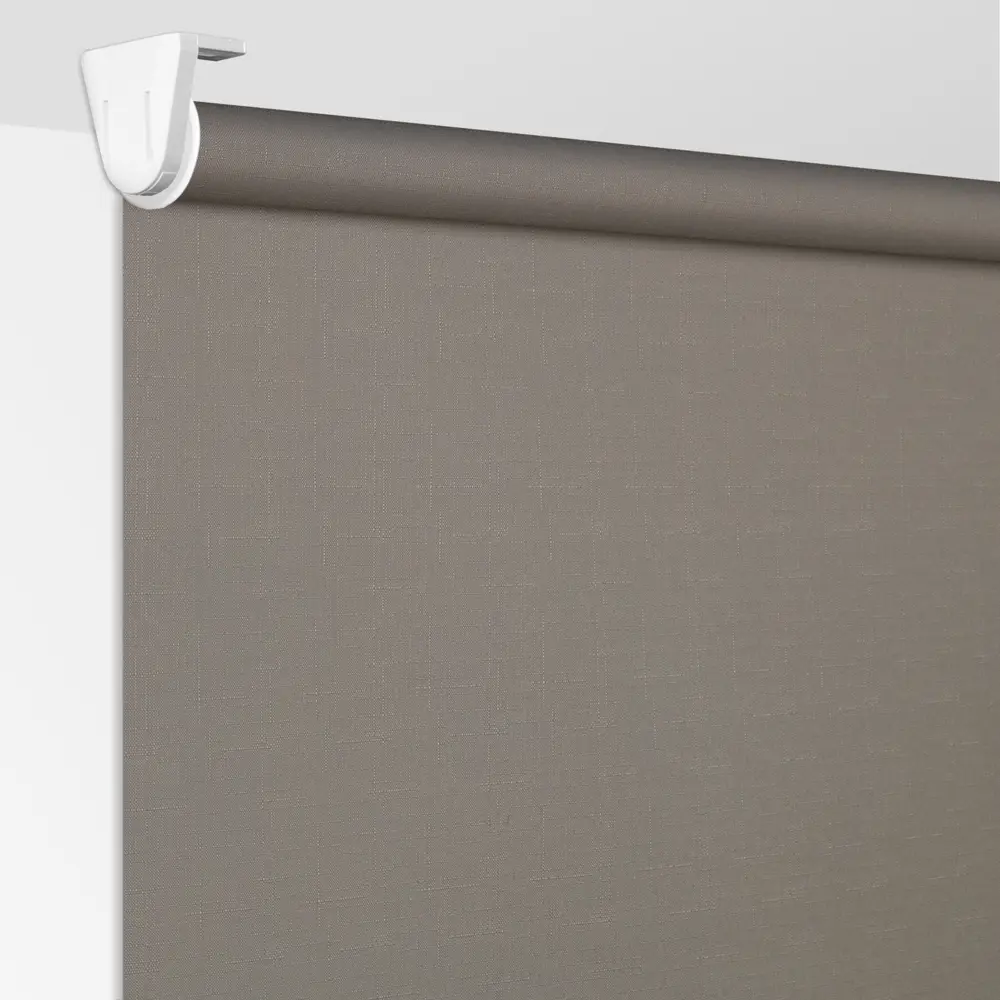 Штора рулонная Inspire Шантунг 80x250 см коричневая 82807430 STLM-2126445 - Вид №3